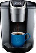 K-Elite Single Serve K-Cup Pod Coffee Maker - Brushed Silver