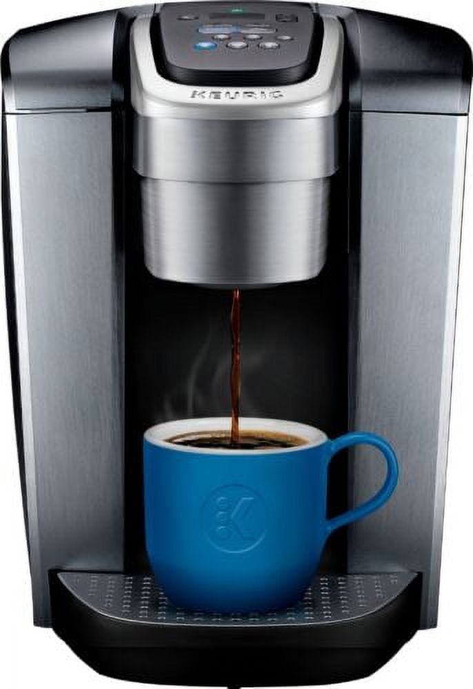 K-Elite Single Serve K-Cup Pod Coffee Maker - Brushed Silver