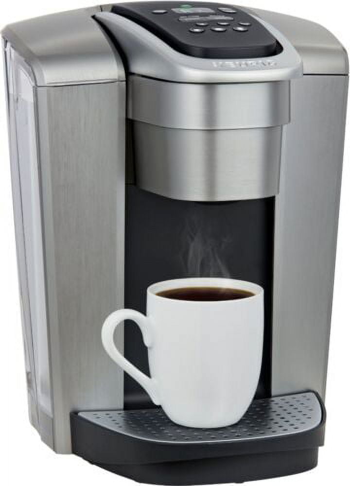 K-Elite Single Serve K-Cup Pod Coffee Maker - Brushed Silver