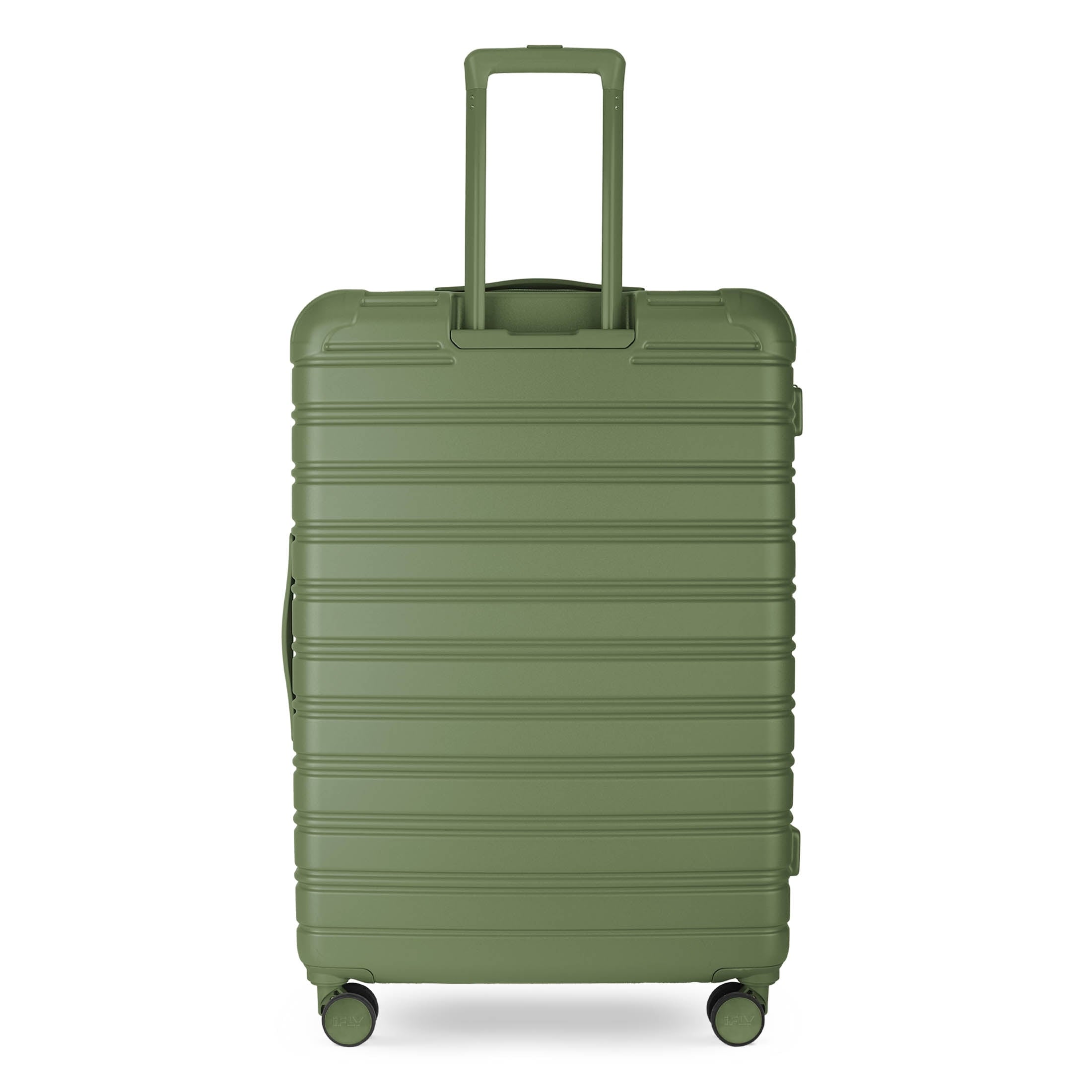 Hardside Fibertech 3.0 Matte 2 Piece Set, 20" Carry-on and 28" Checked Luggage, Olive