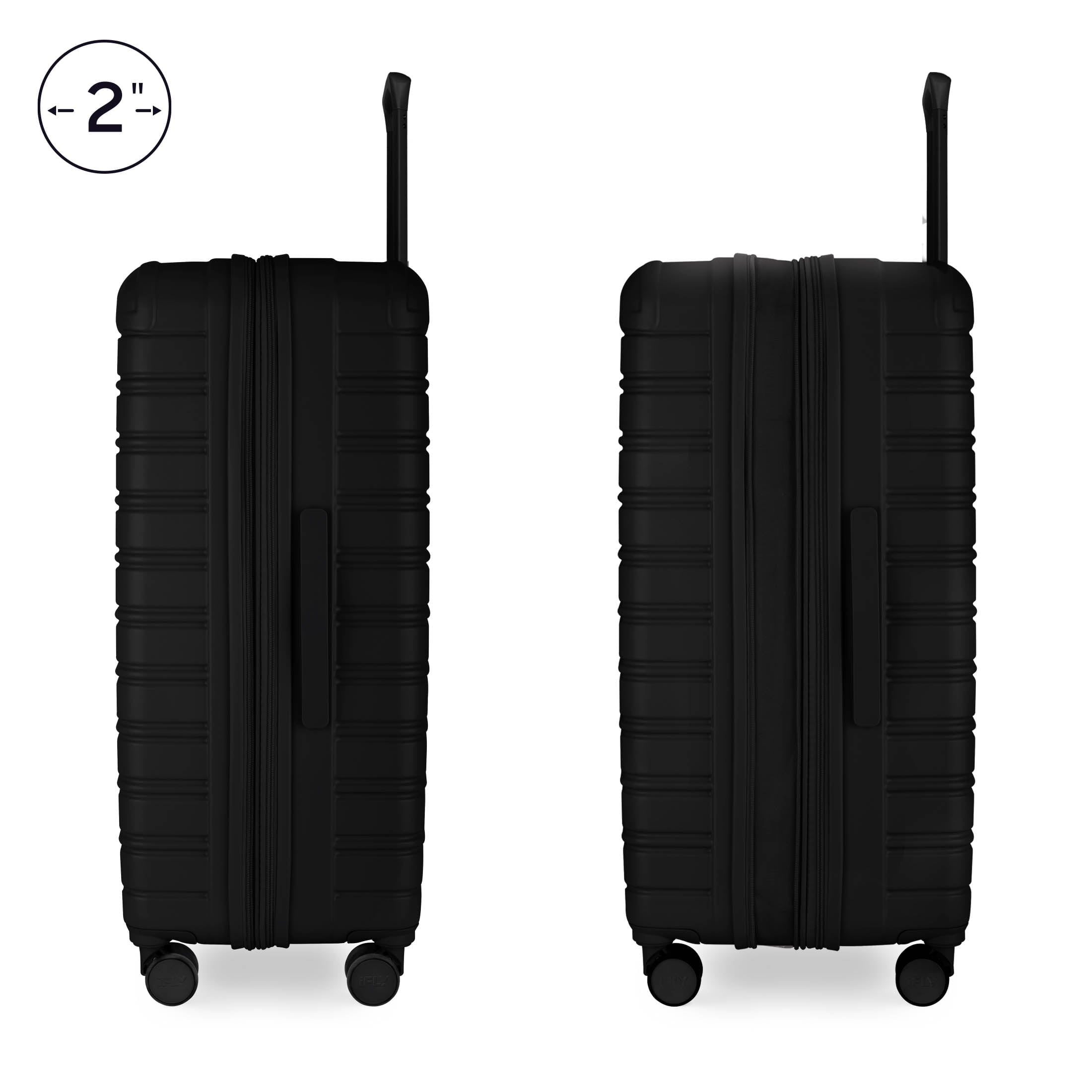Hardside Fibertech 3.0 Matte 2 Piece Set, 20" Carry-on and 28" Checked Luggage, Olive