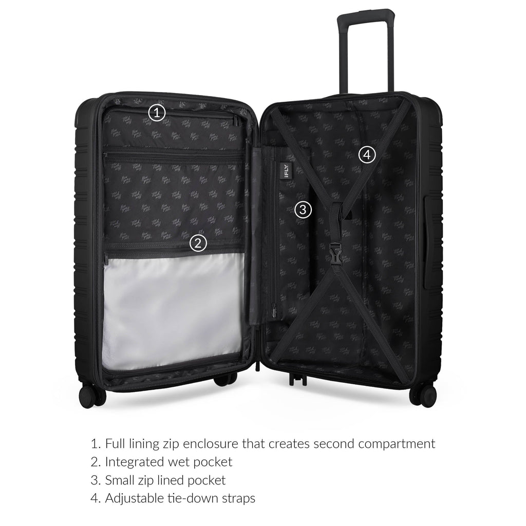Hardside Fibertech 3.0 Matte 2 Piece Set, 20" Carry-on and 28" Checked Luggage, Olive