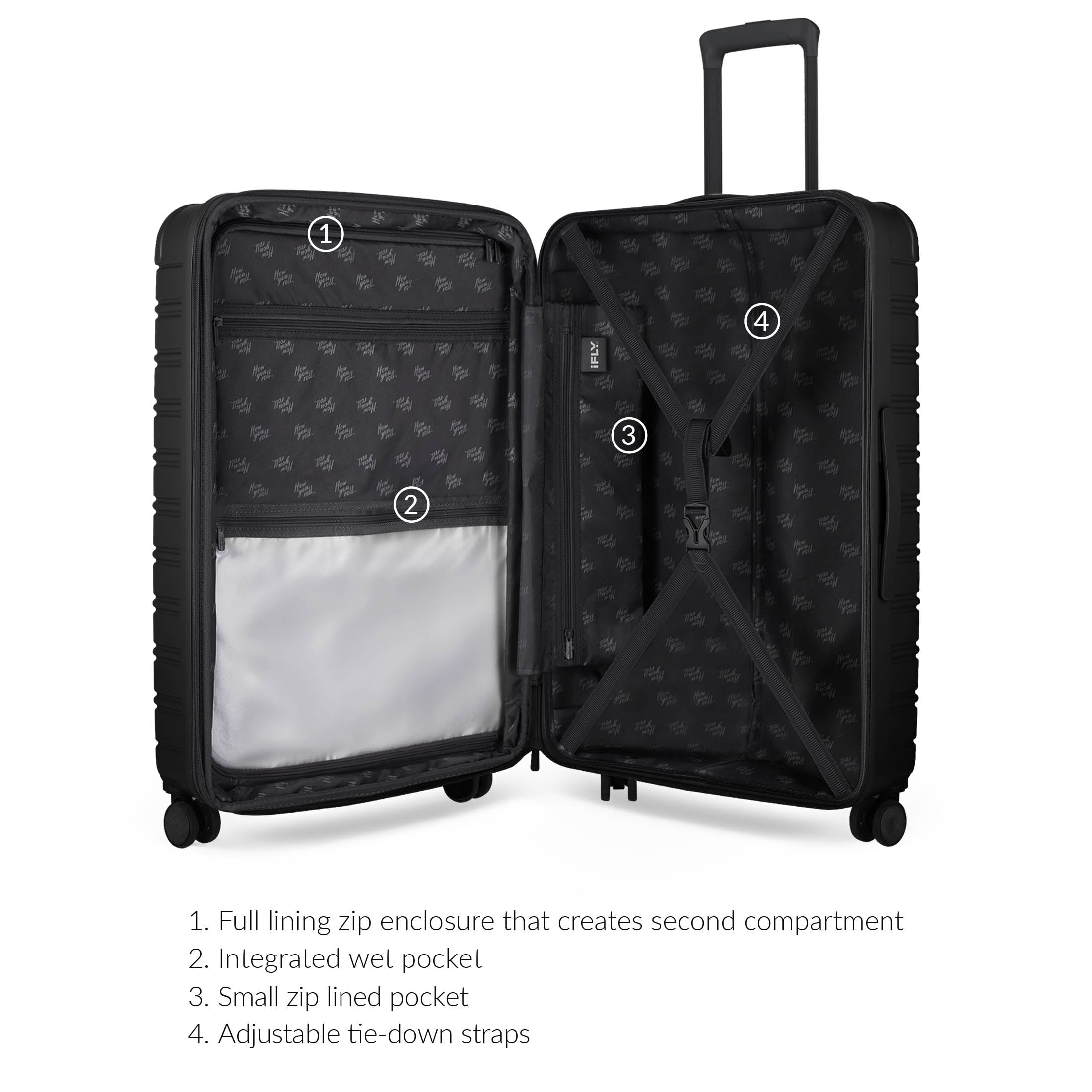 Hardside Fibertech 3.0 Matte 2 Piece Set, 20" Carry-on and 28" Checked Luggage, Olive