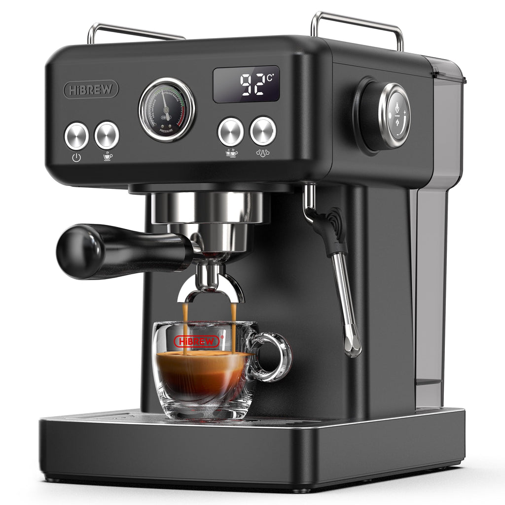 58mm Espresso Machine H10A, 20 Bar Coffee Maker with PID Temperature Control &amp;Steam Wand, Stainless Steel Coffee Machine for Home Use