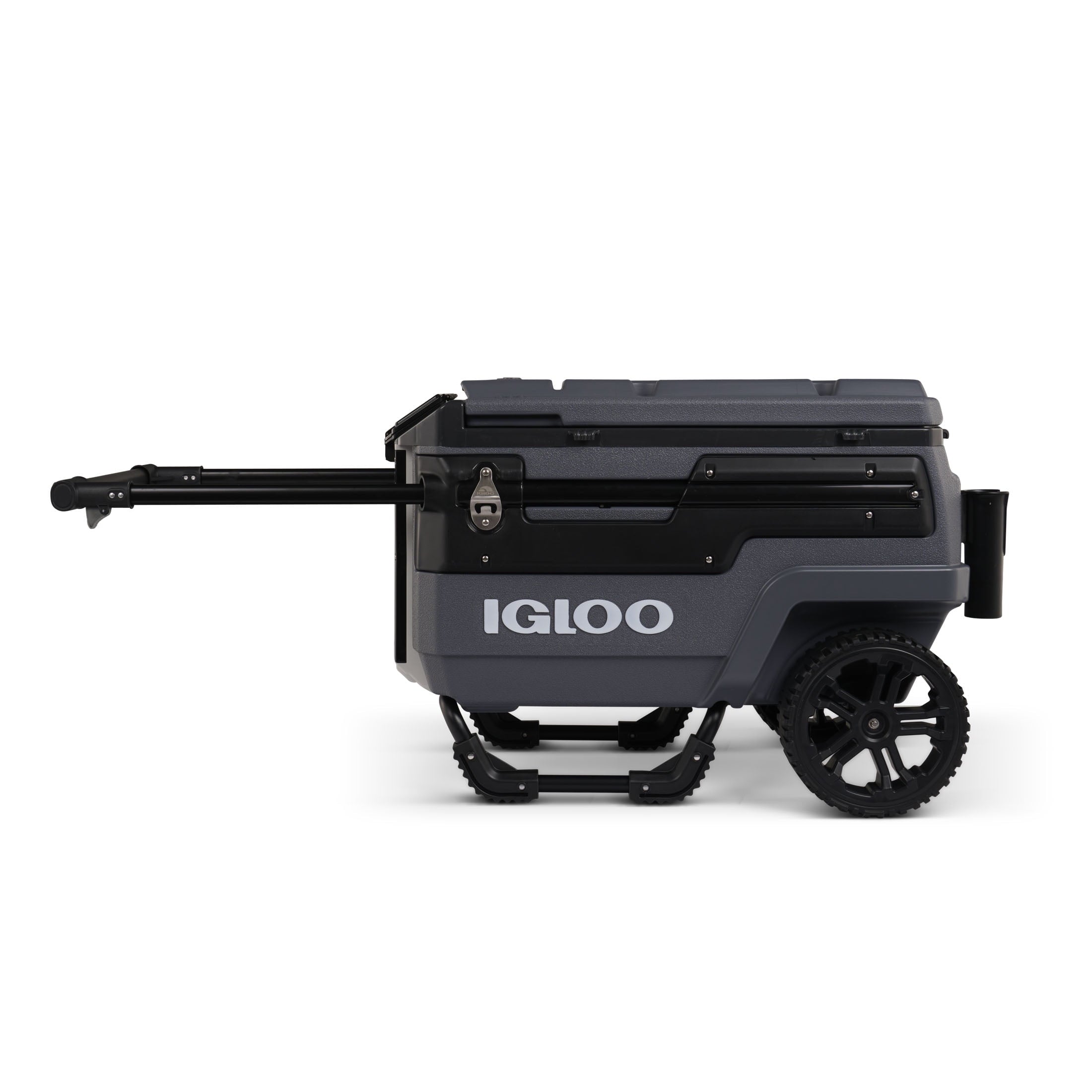 70 QT Trailmate Journey Rolling Cooler, Carbonite Gray