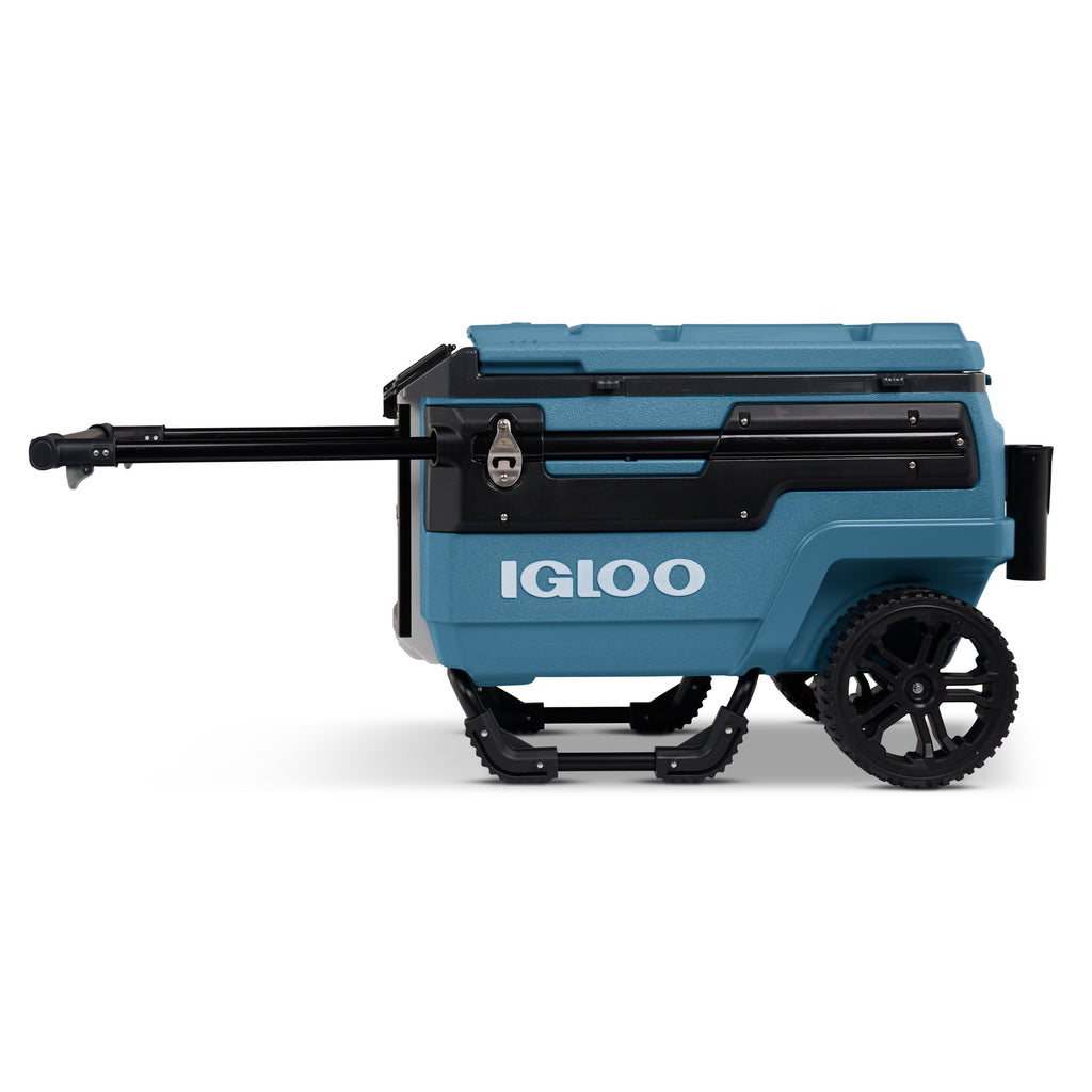 70 QT Trailmate Journey Rolling Cooler, Carbonite Gray