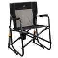 Freestyle Rocker Foldable Rocking Camping Chair, Black