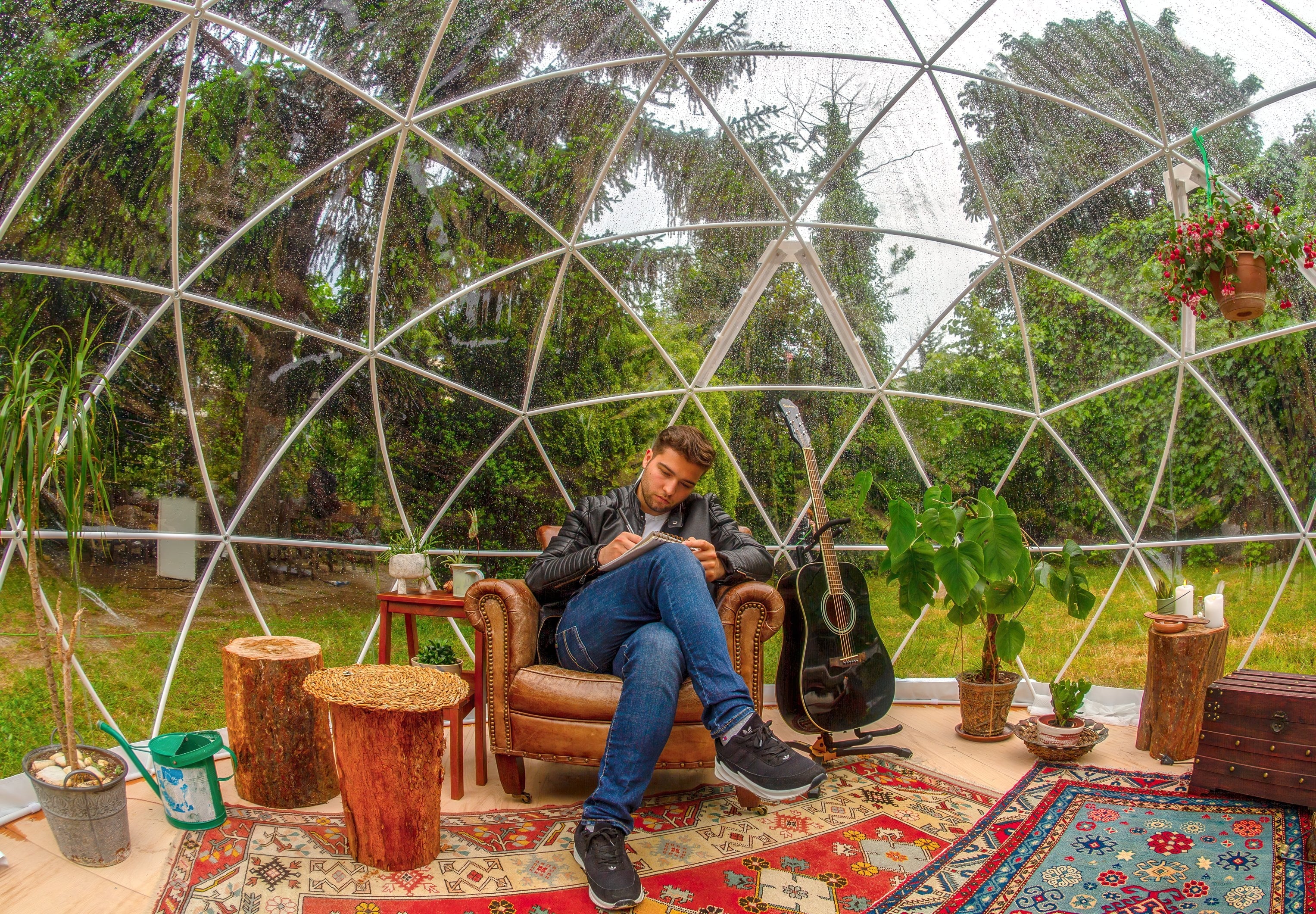 12' Walk-In Garden Dome