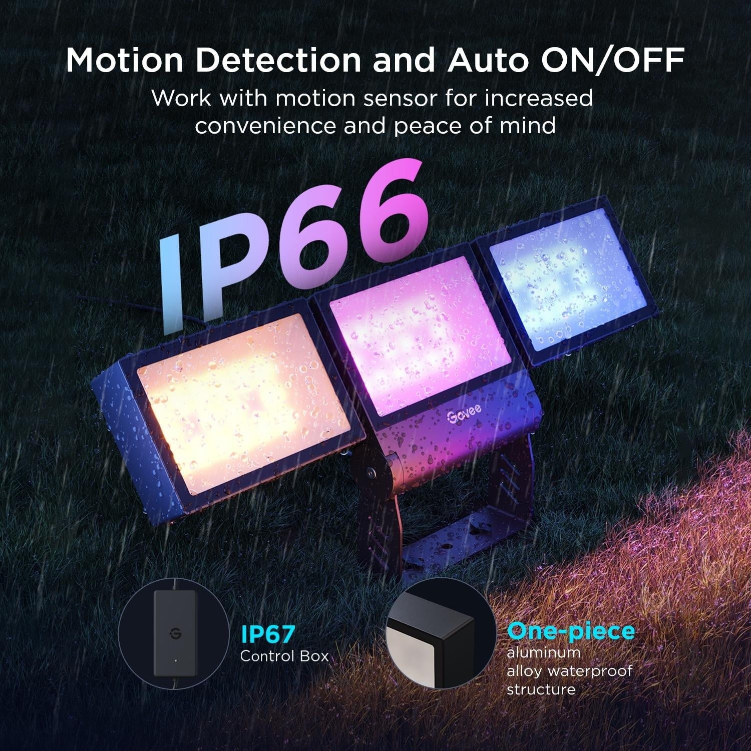 Outdoor Triad Flood Lights