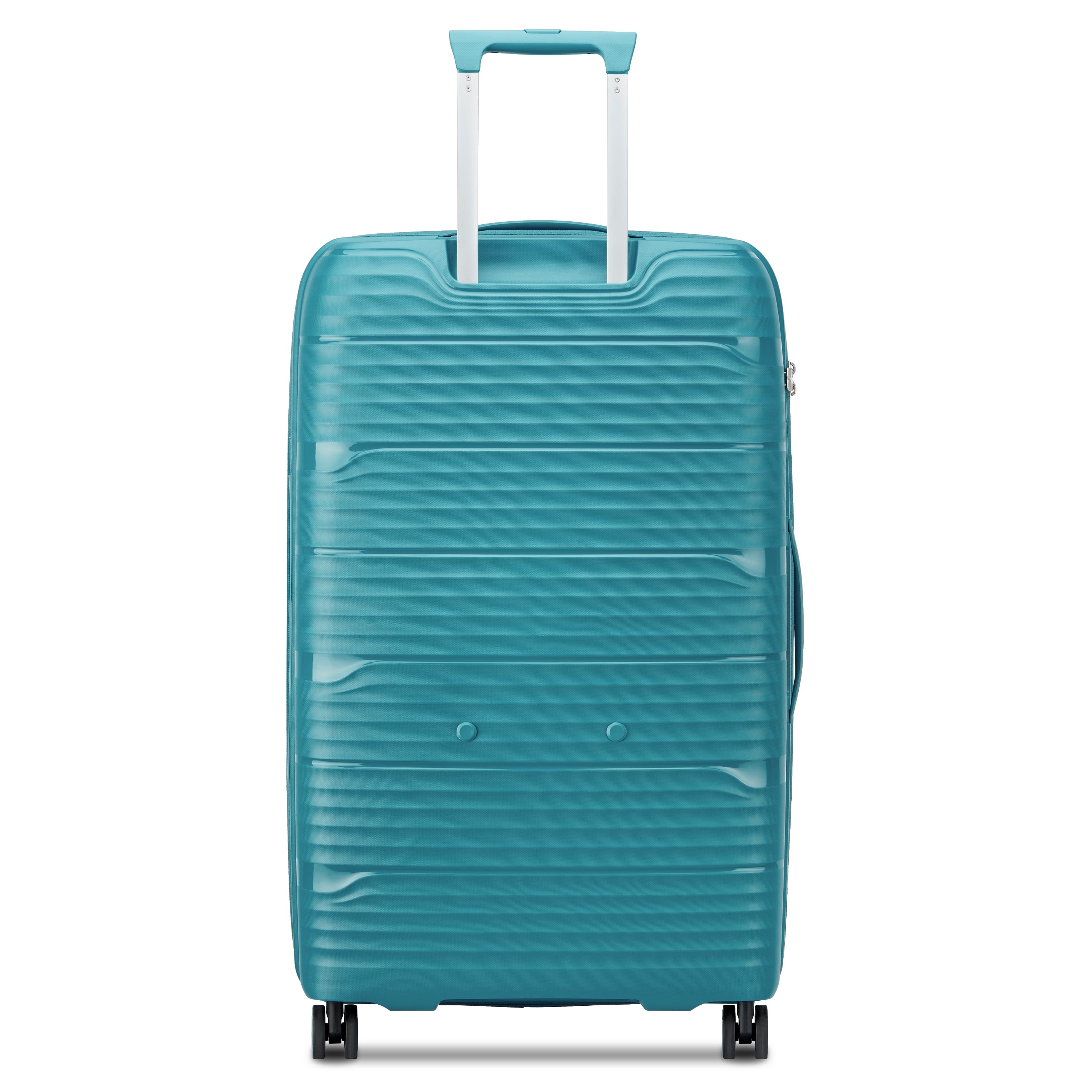 Dune 29" Large Checked Hardside Expandable Spinner Luggage, Teal