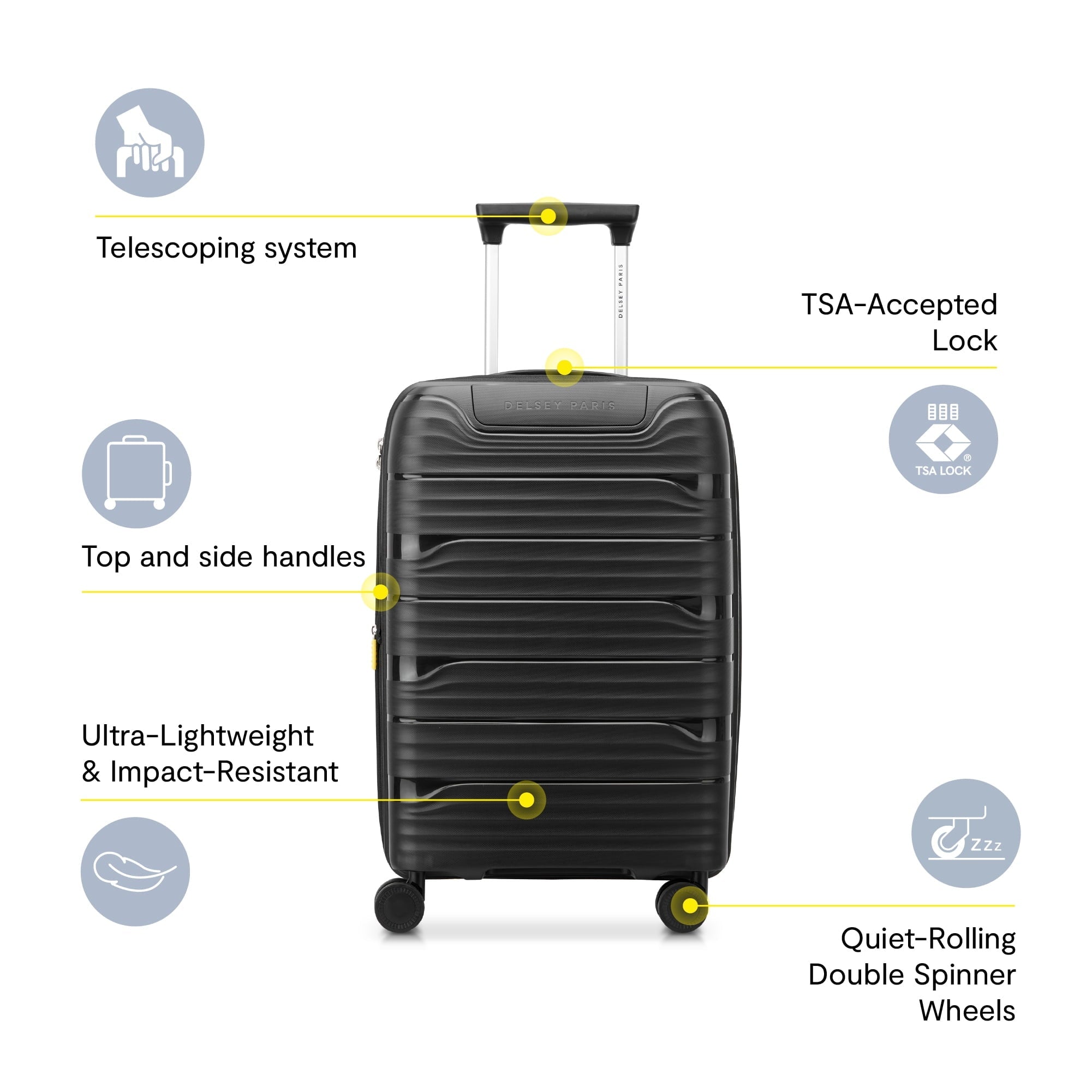 Dune 29" Large Checked Hardside Expandable Spinner Luggage, Teal