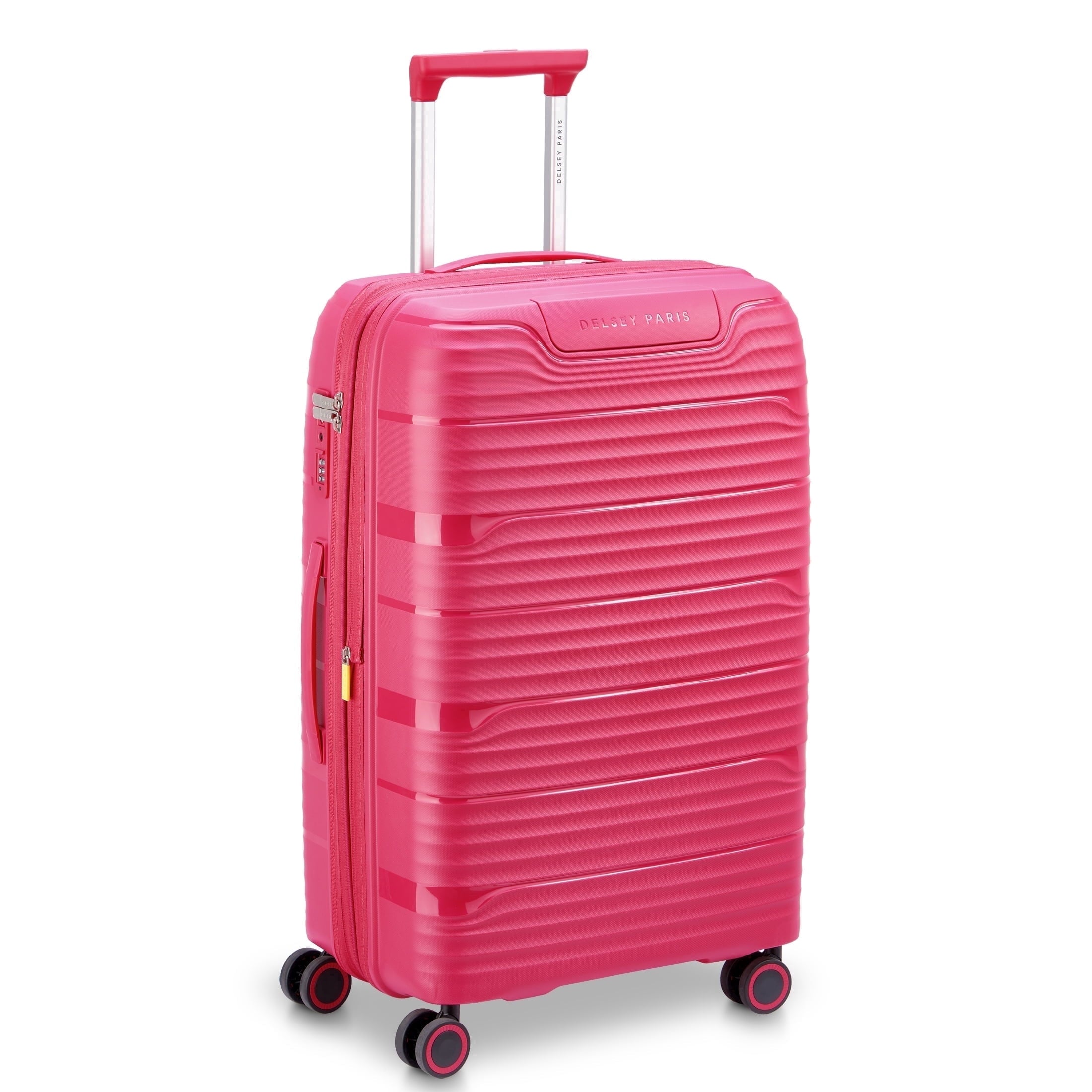Dune 29" Large Checked Hardside Expandable Spinner Luggage, Teal