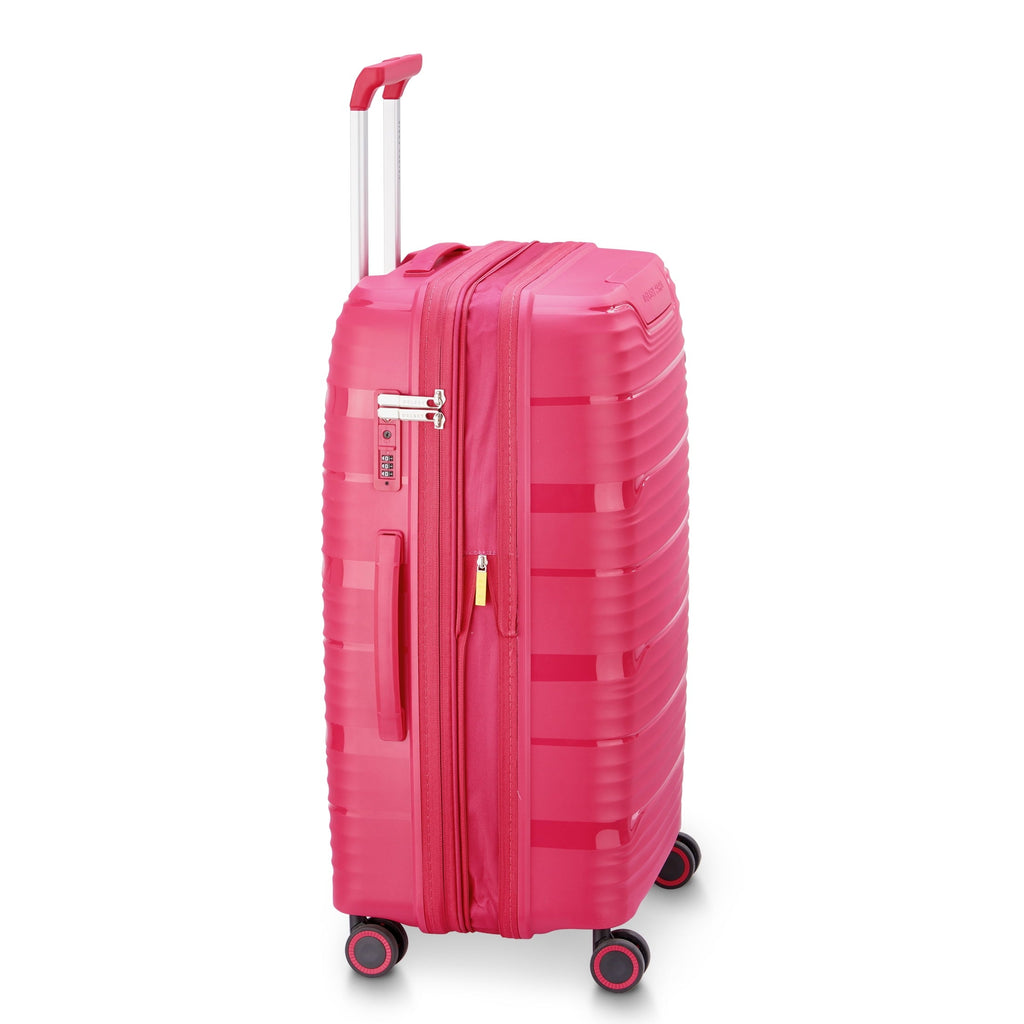 Dune 29" Large Checked Hardside Expandable Spinner Luggage, Teal