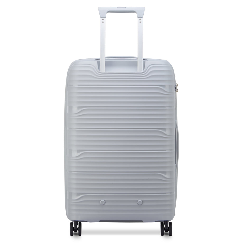 Dune 29" Large Checked Hardside Expandable Spinner Luggage, Teal