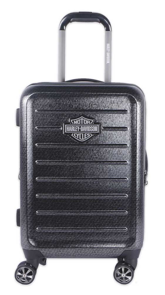 22 in. Cruiser Hard Sided Expandable Wheeling Luggage, Charcoal