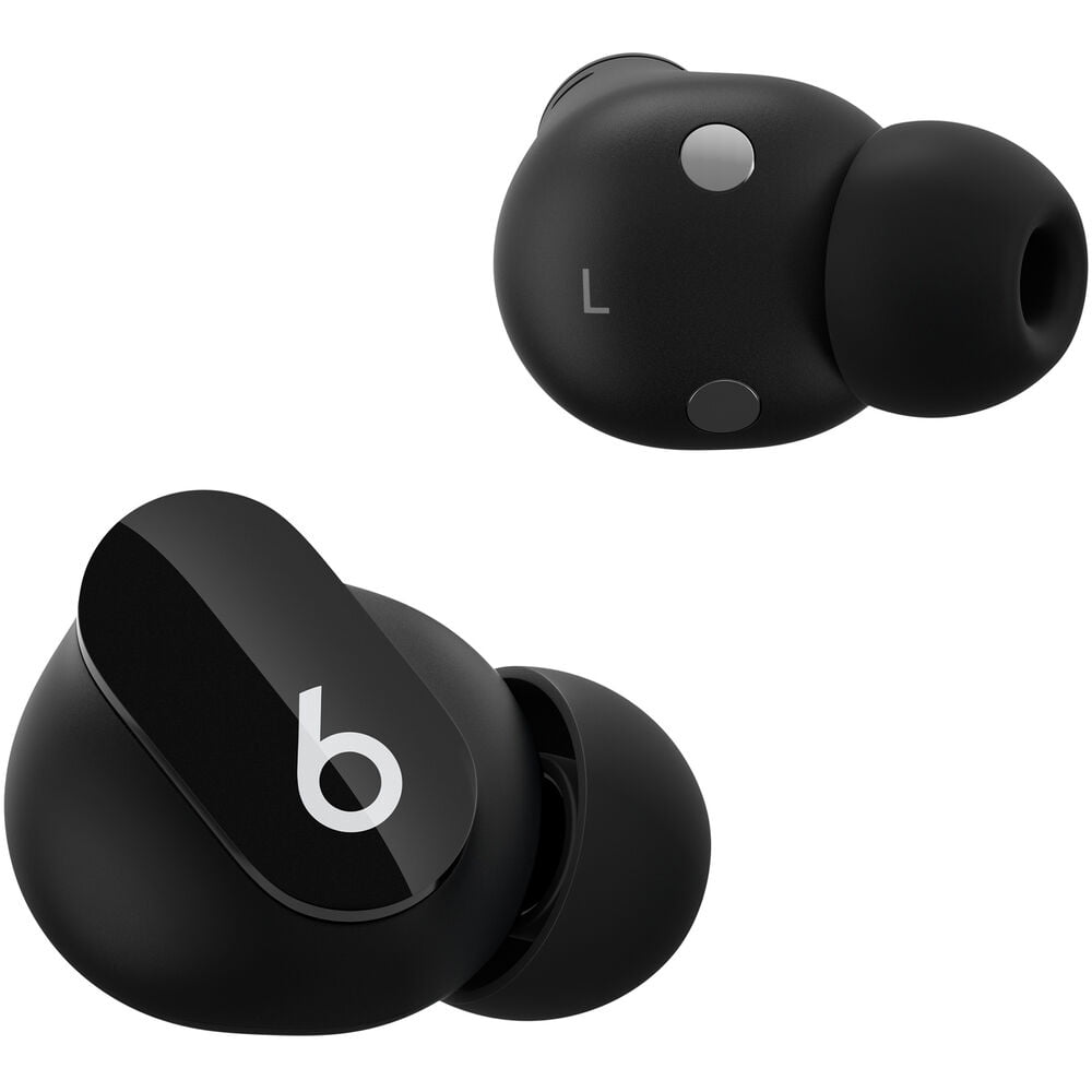 Studio Buds Noise Canceling True Wireless In-Ear Headphones (Black) Bundle with Accessories