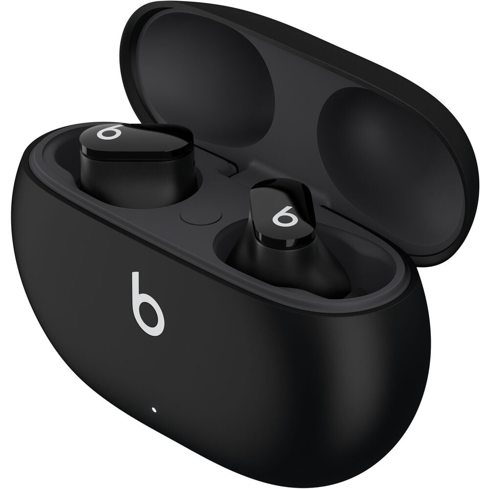 Studio Buds Noise Canceling True Wireless In-Ear Headphones (Black) Bundle with Accessories