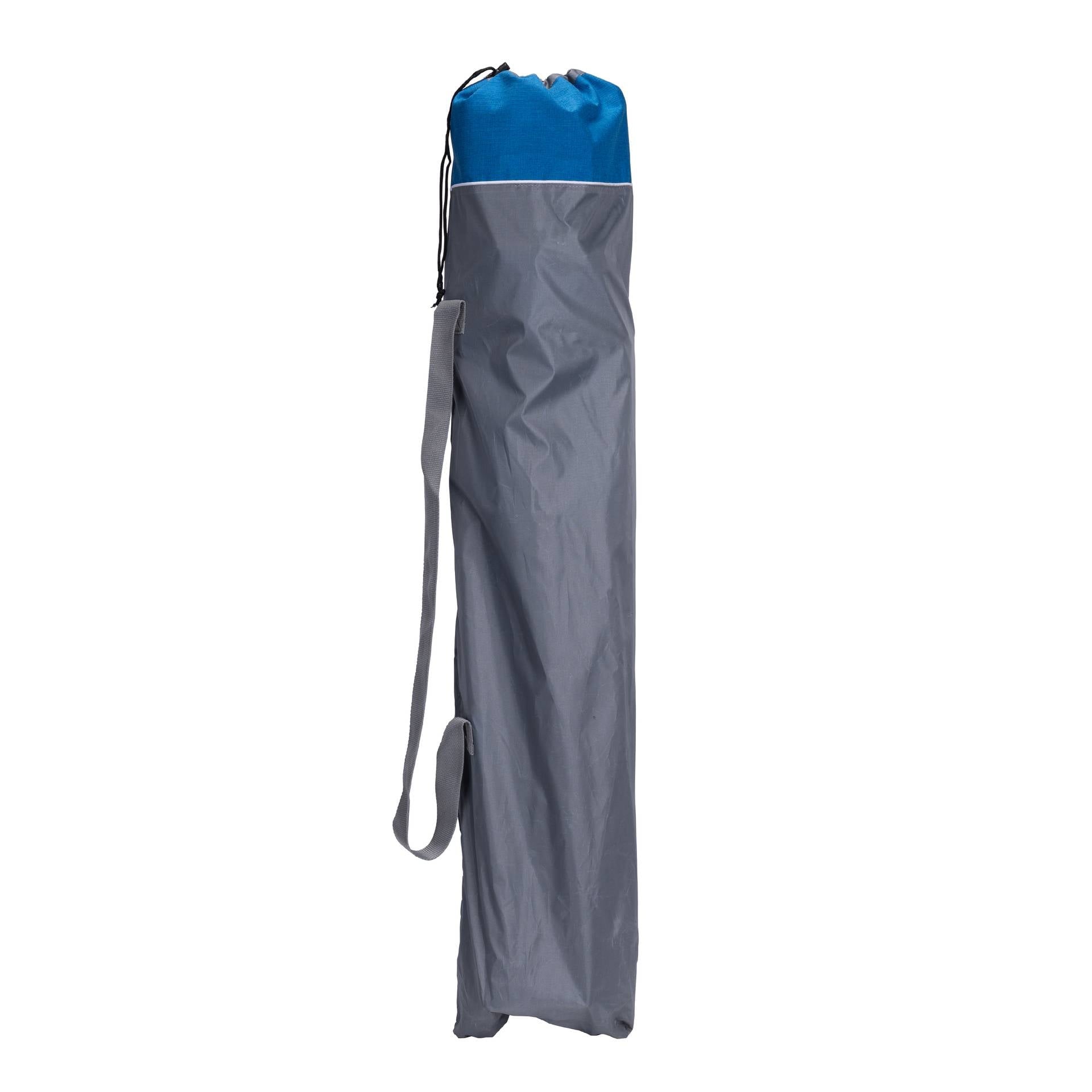 Comfort Quad Lightweight Foldable Camping Chair, Heathered Royal