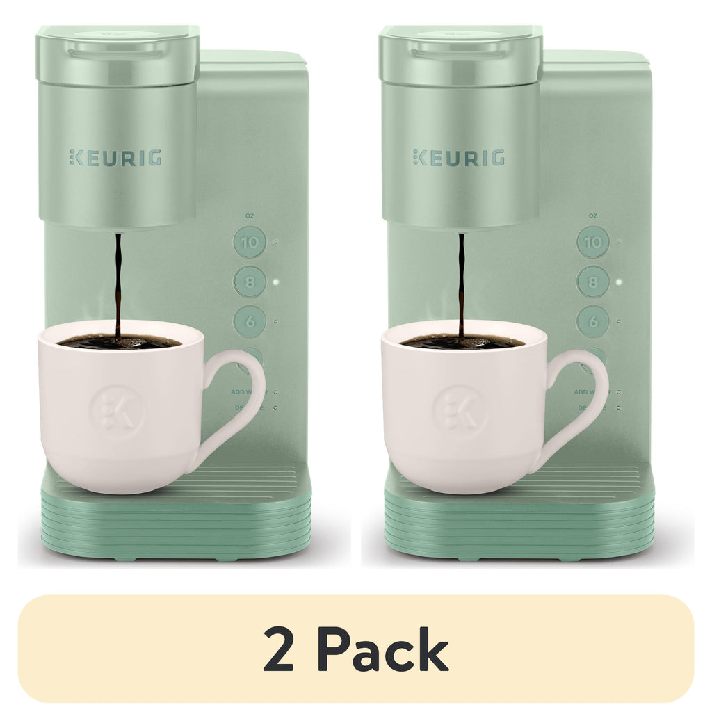 (2 pack) K-Express Essentials Single Serve K-Cup Pod Coffee Maker, Sage