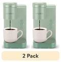 (2 pack) K-Express Essentials Single Serve K-Cup Pod Coffee Maker, Sage