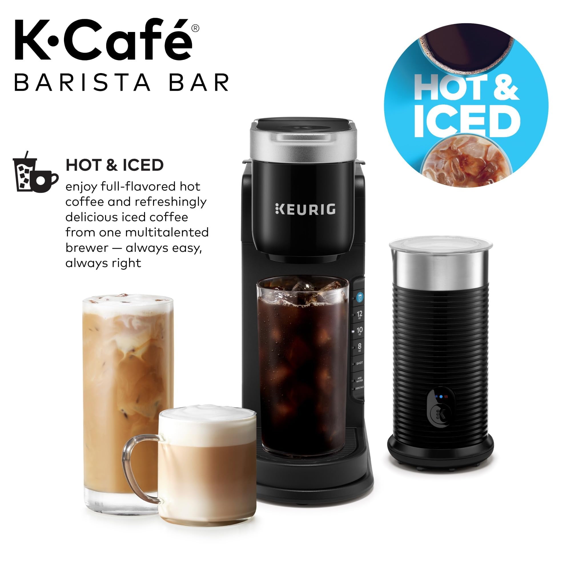 2X - K-Cafe Barista Bar Single Serve Coffee Maker