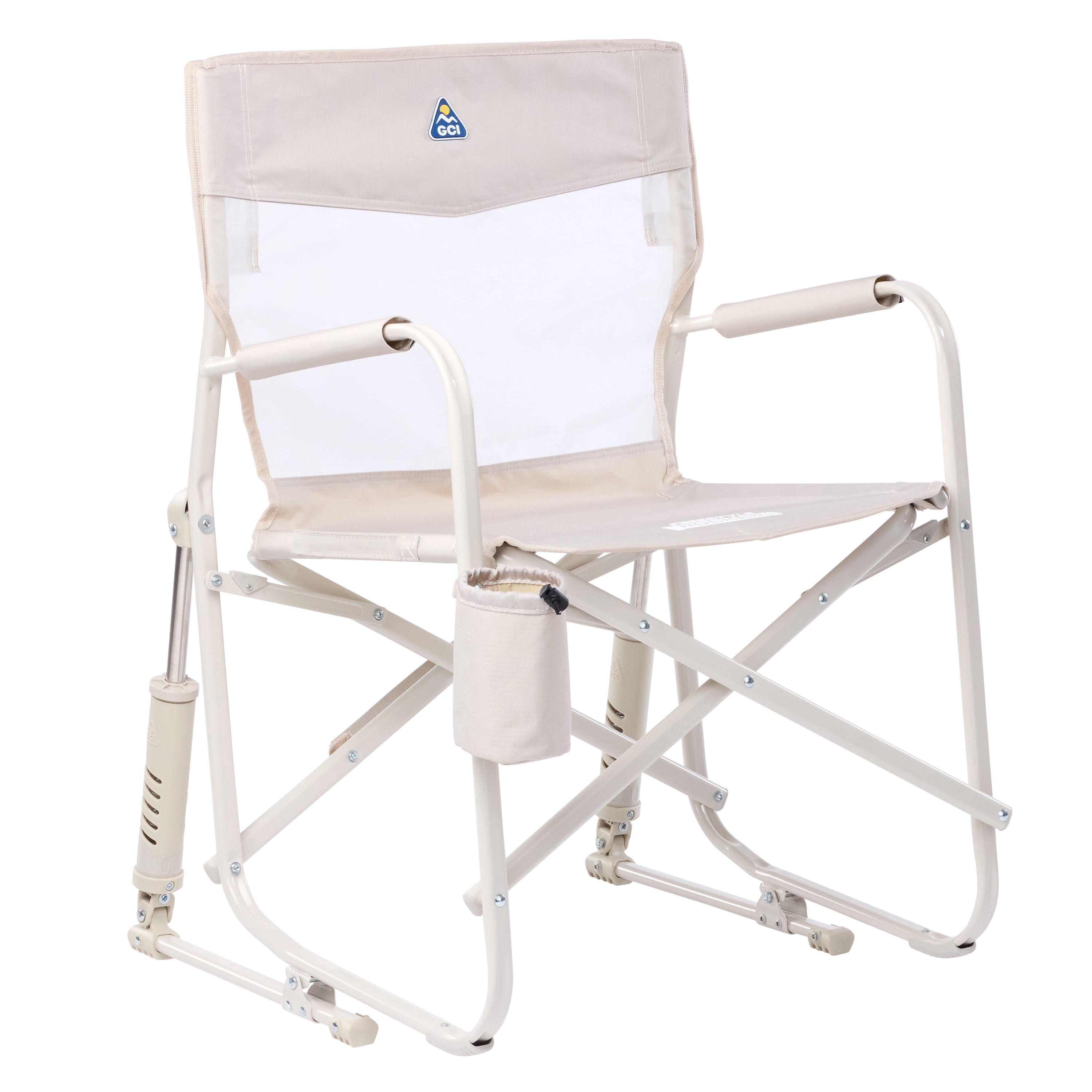 Freestyle Rocker Elite Folding Rocking Camping Chair, Rich Blue