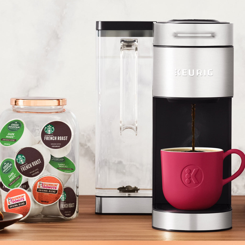 K-Supreme Plus Steel Single-Serve K-Cup Pod Coffee Maker