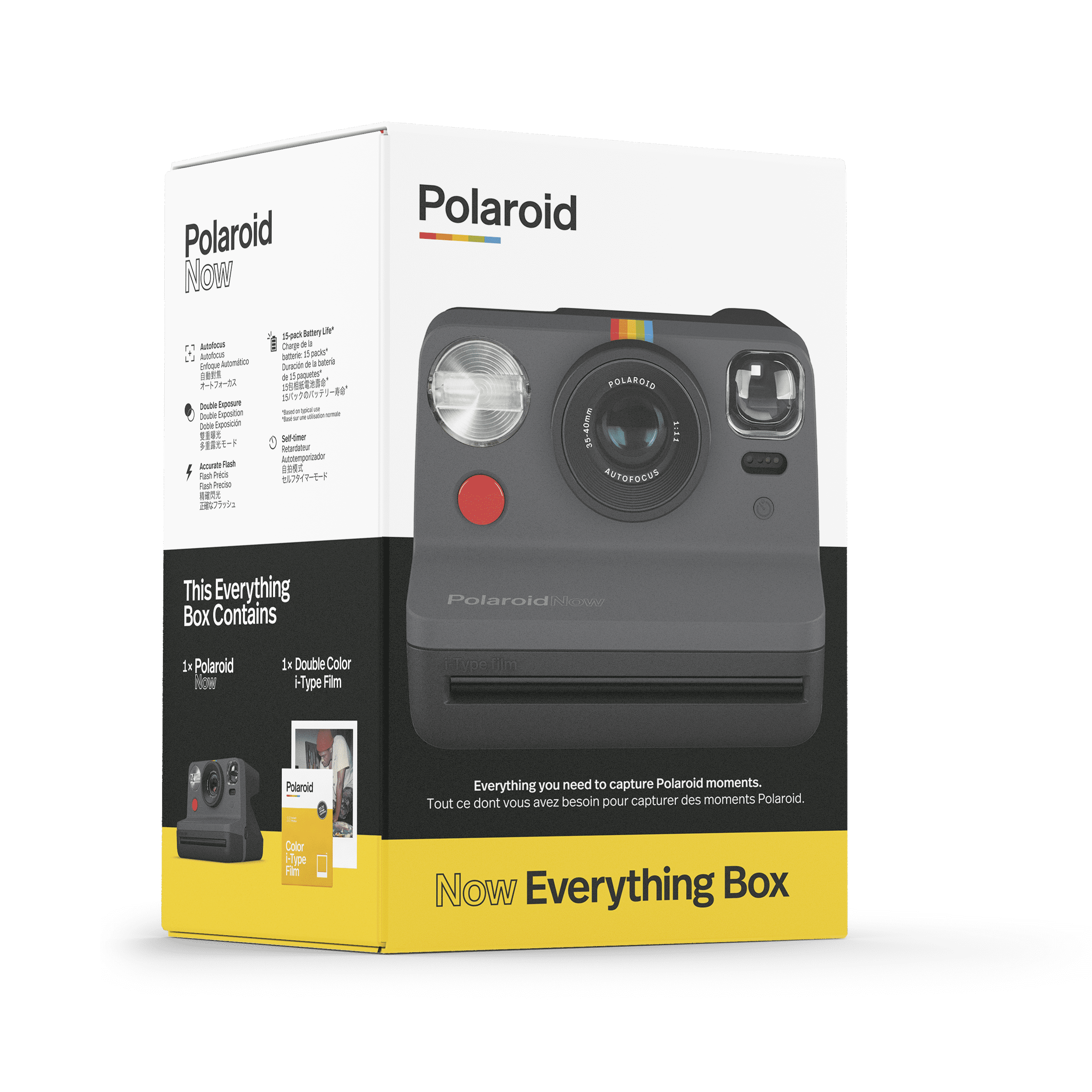 Now Instant Camera Everything Box - Black