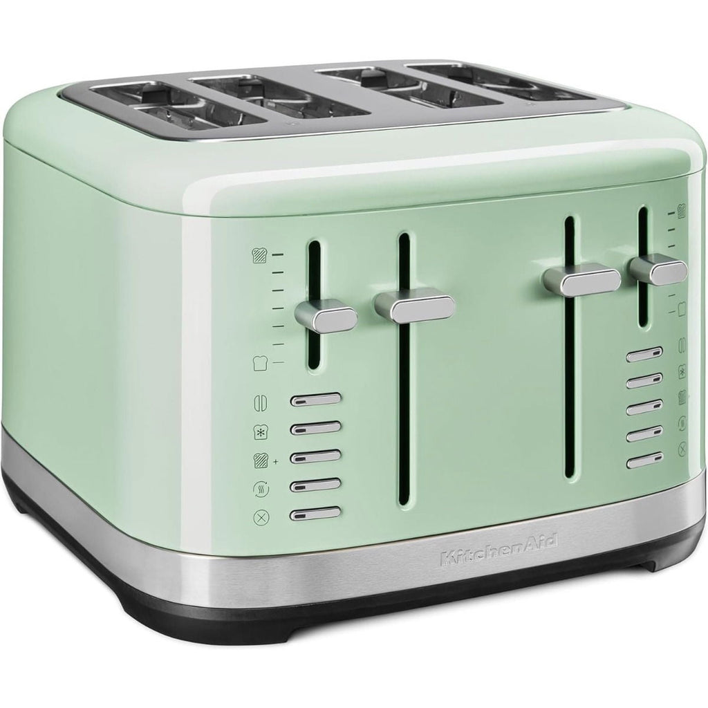 4 Slice Metal Toaster | Pistachio