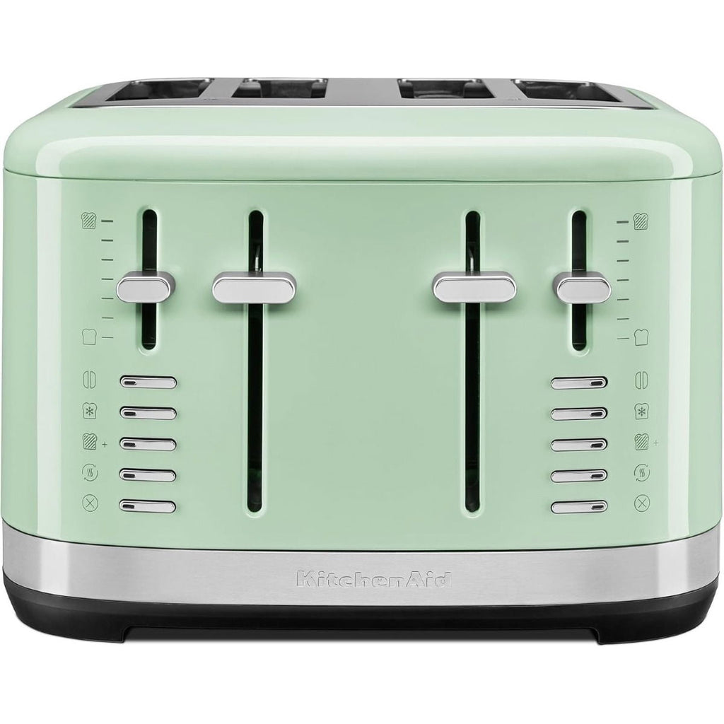 4 Slice Metal Toaster | Pistachio