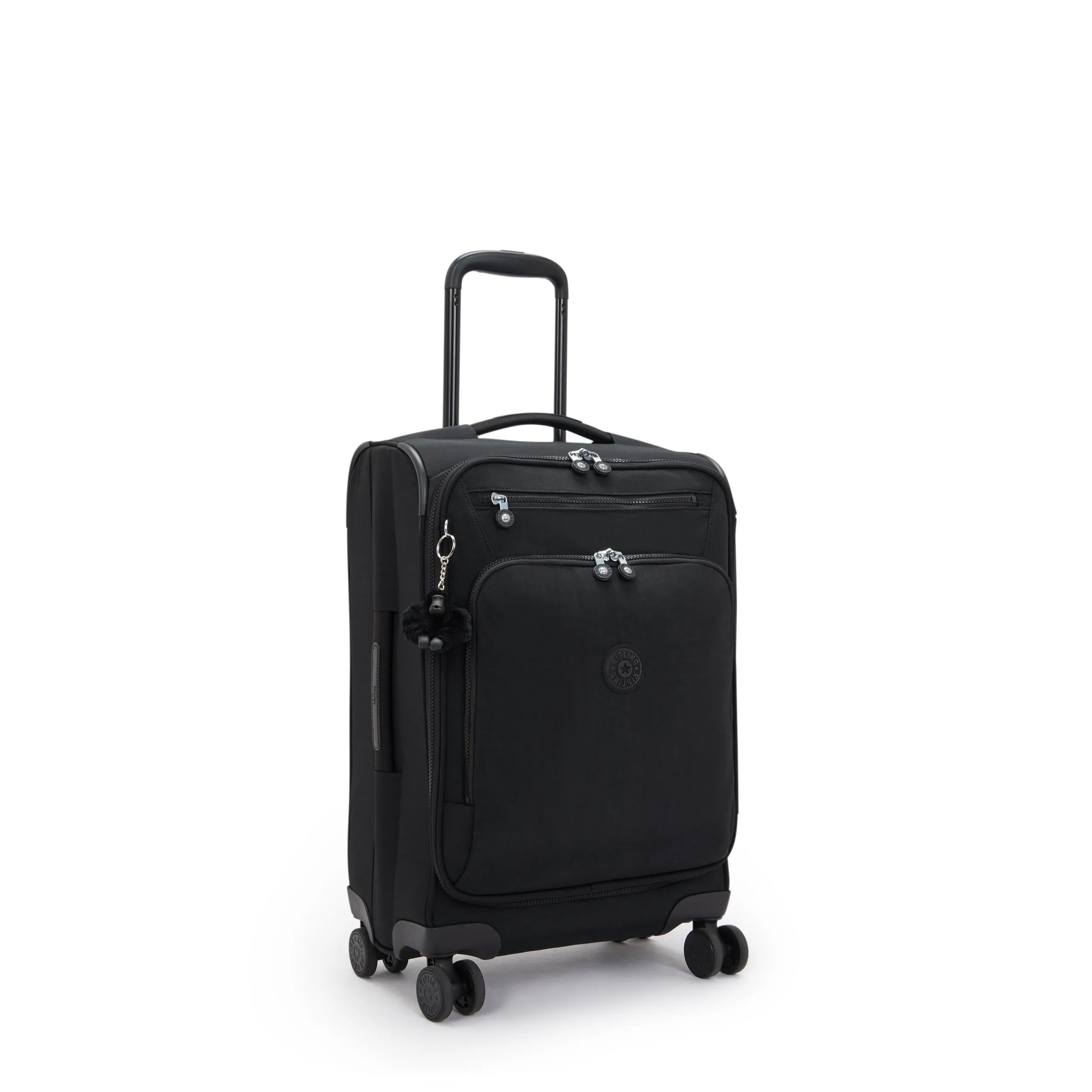 New Youri Spin Small 4 Wheeled Rolling Luggage Black Noir