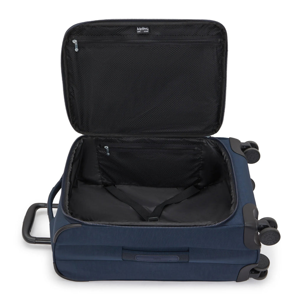 New Youri Spin Small 4 Wheeled Rolling Luggage Black Noir