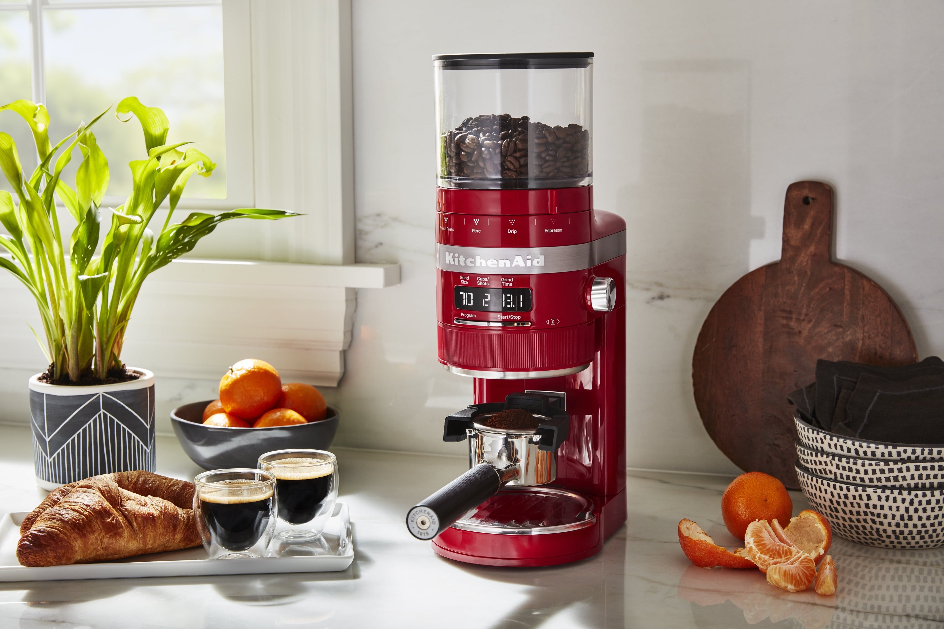 Burr Coffee Grinder, Empire Red, KCG8433