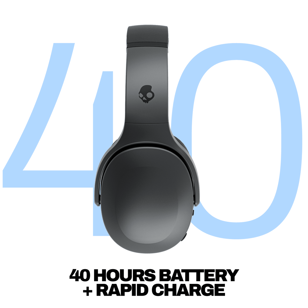 Crusher 540 Active XT Wireless Over-Ear Hedaphones, Metal