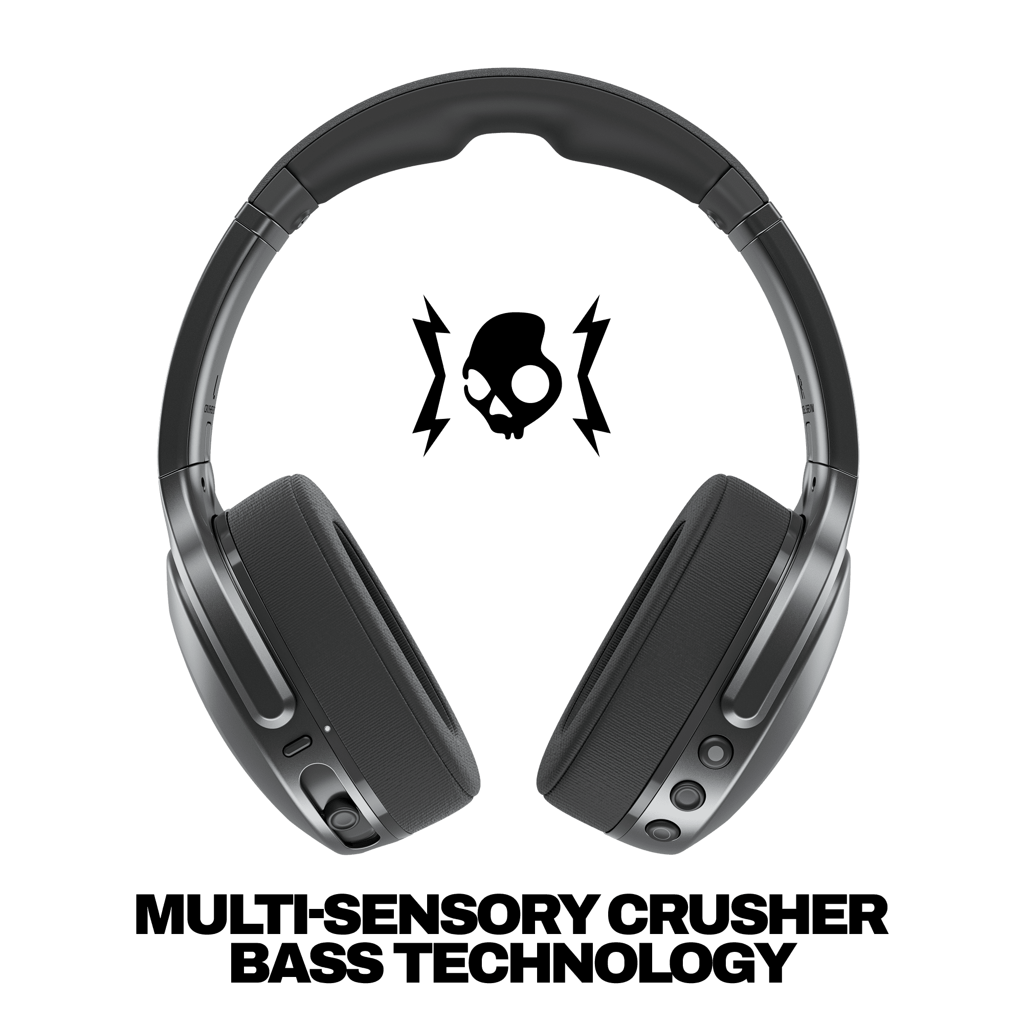 Crusher 540 Active XT Wireless Over-Ear Hedaphones, Metal