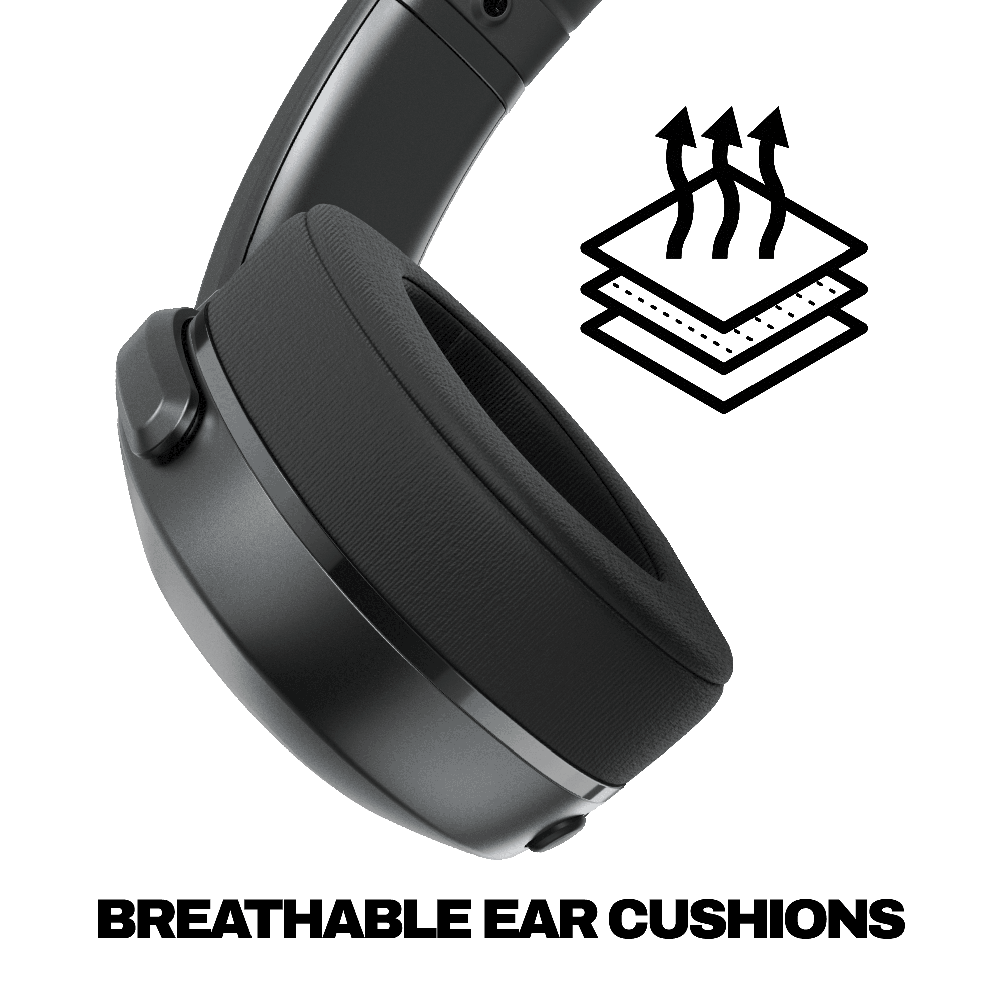 Crusher 540 Active XT Wireless Over-Ear Hedaphones, Metal
