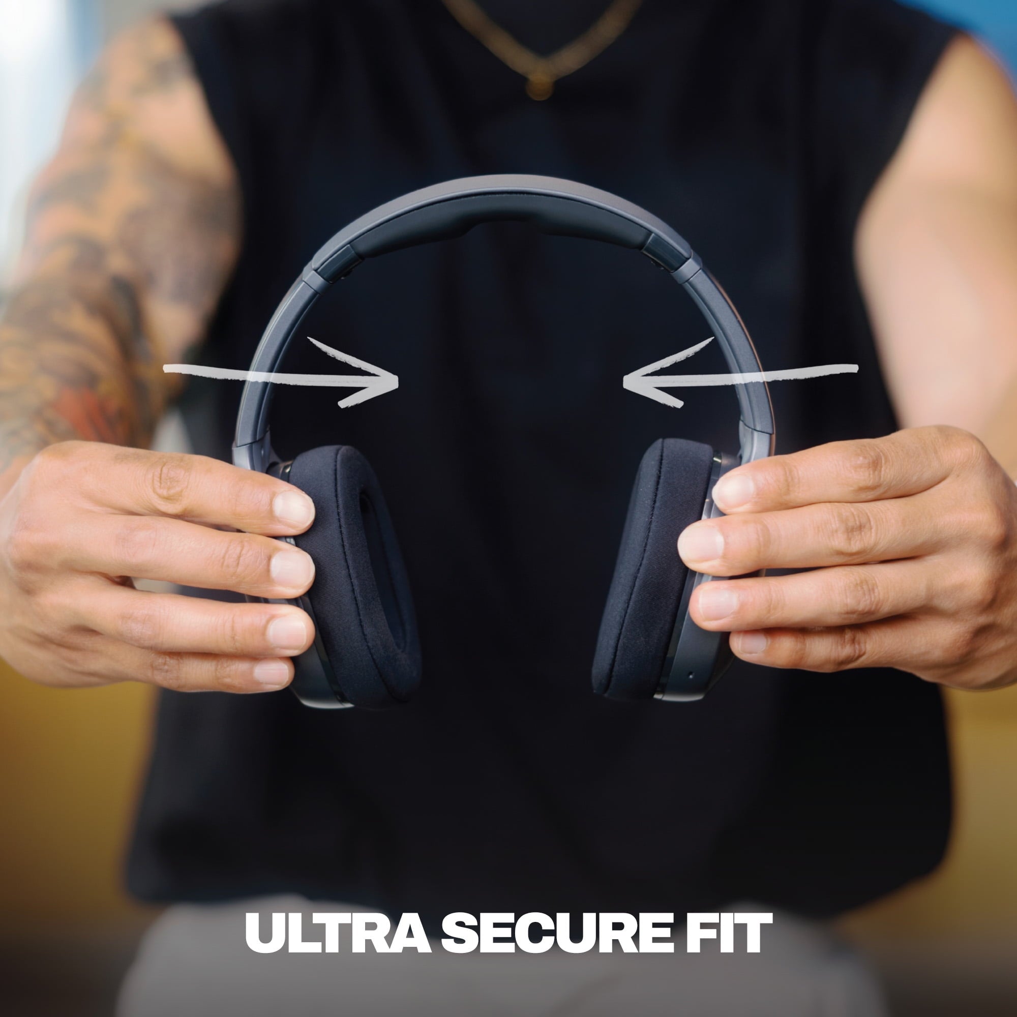Crusher 540 Active XT Wireless Over-Ear Hedaphones, Metal