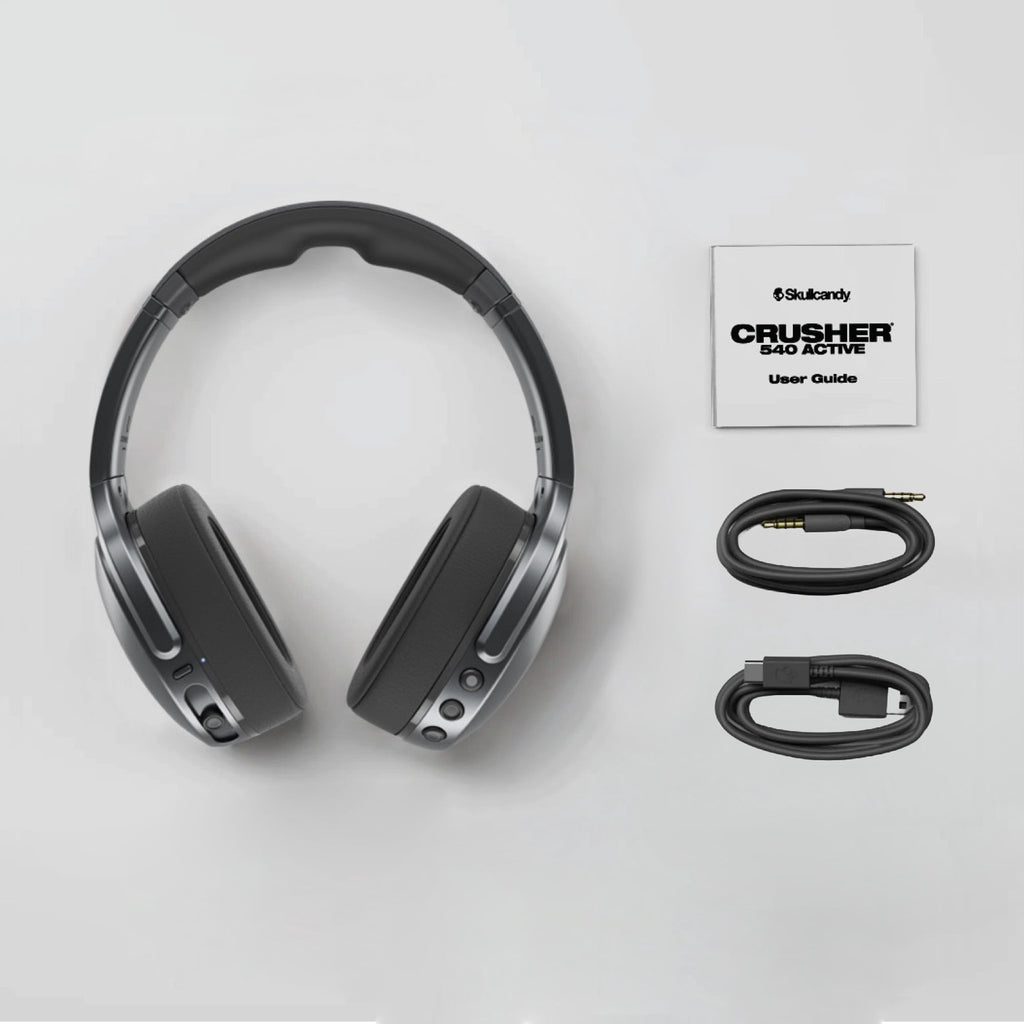 Crusher 540 Active XT Wireless Over-Ear Hedaphones, Metal