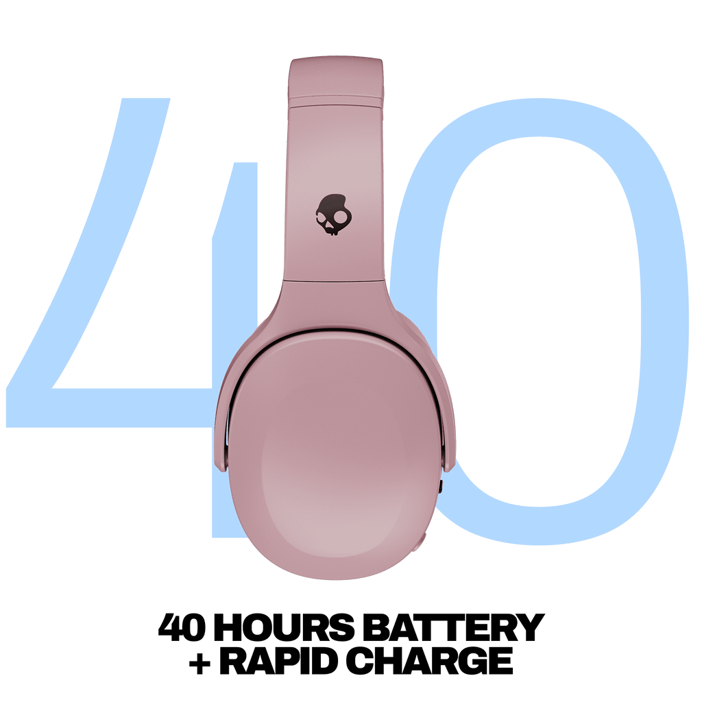 Crusher 540 Active XT Wireless Over-Ear Hedaphones, Metal