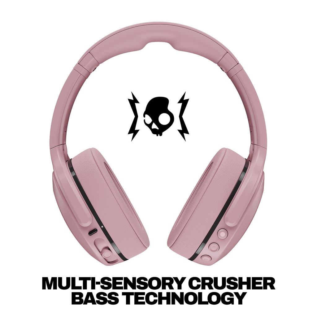 Crusher 540 Active XT Wireless Over-Ear Hedaphones, Metal