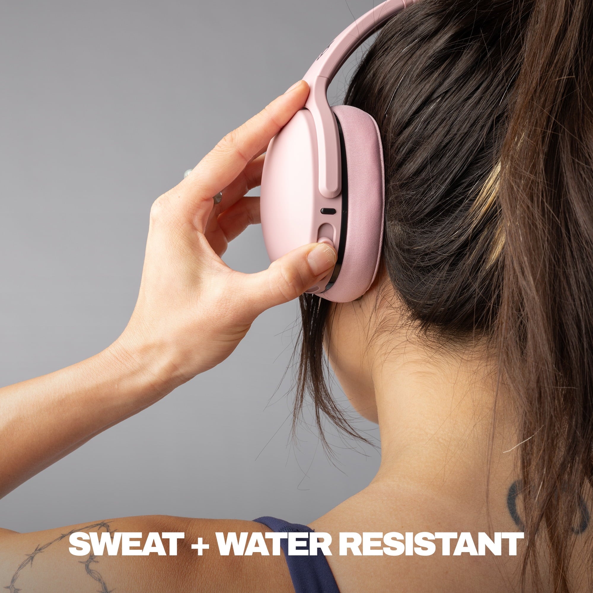 Crusher 540 Active XT Wireless Over-Ear Hedaphones, Metal