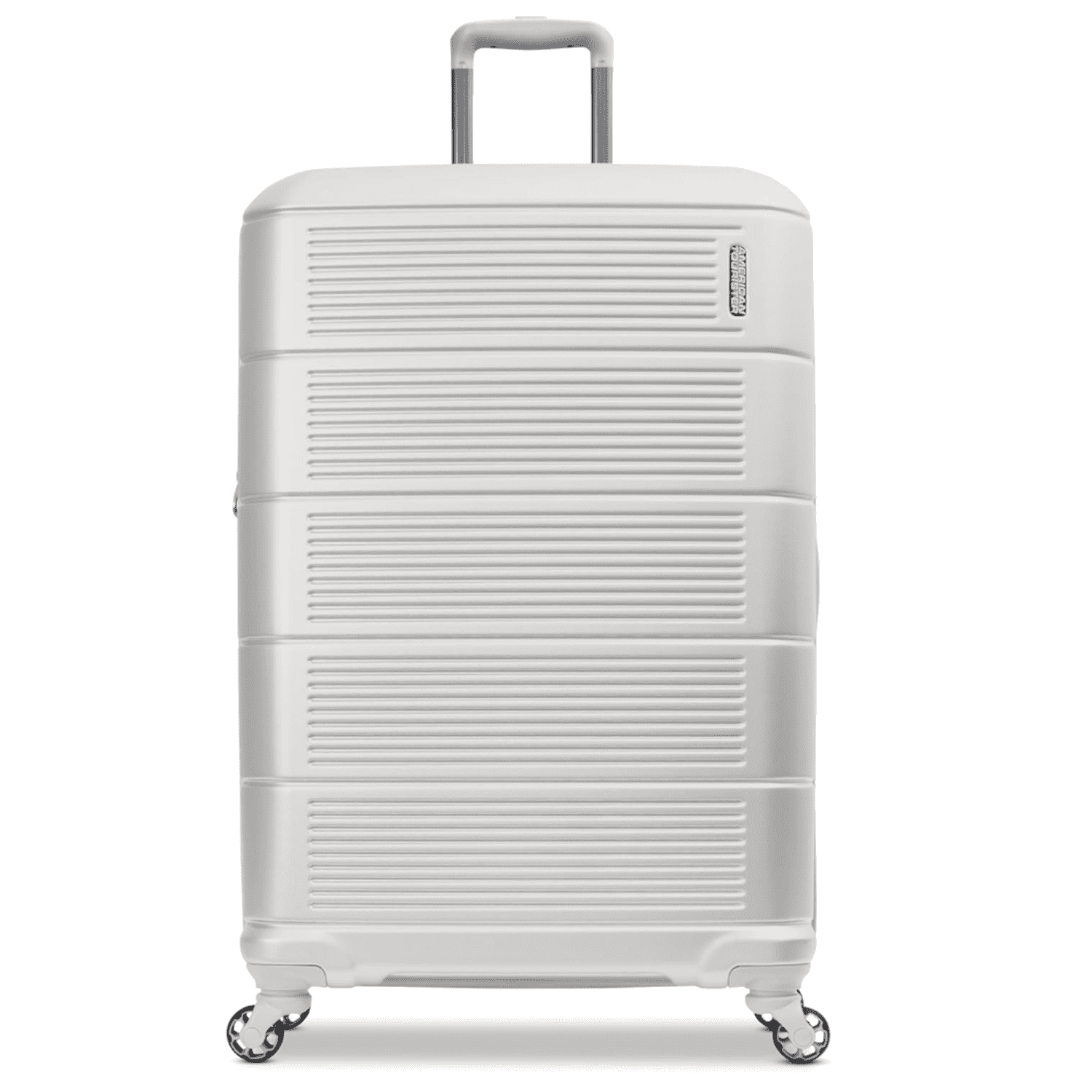 Stratum 2.0 Expandable Hardside Luggage with Spinner Wheels, White (3-Piece Set)