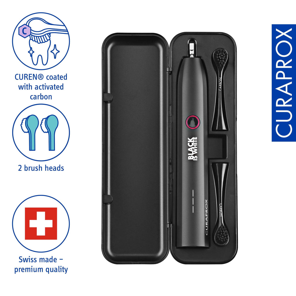 Hydrosonic Black Is White – Sonic Toothbrush for Simple, Powerful Oral Health