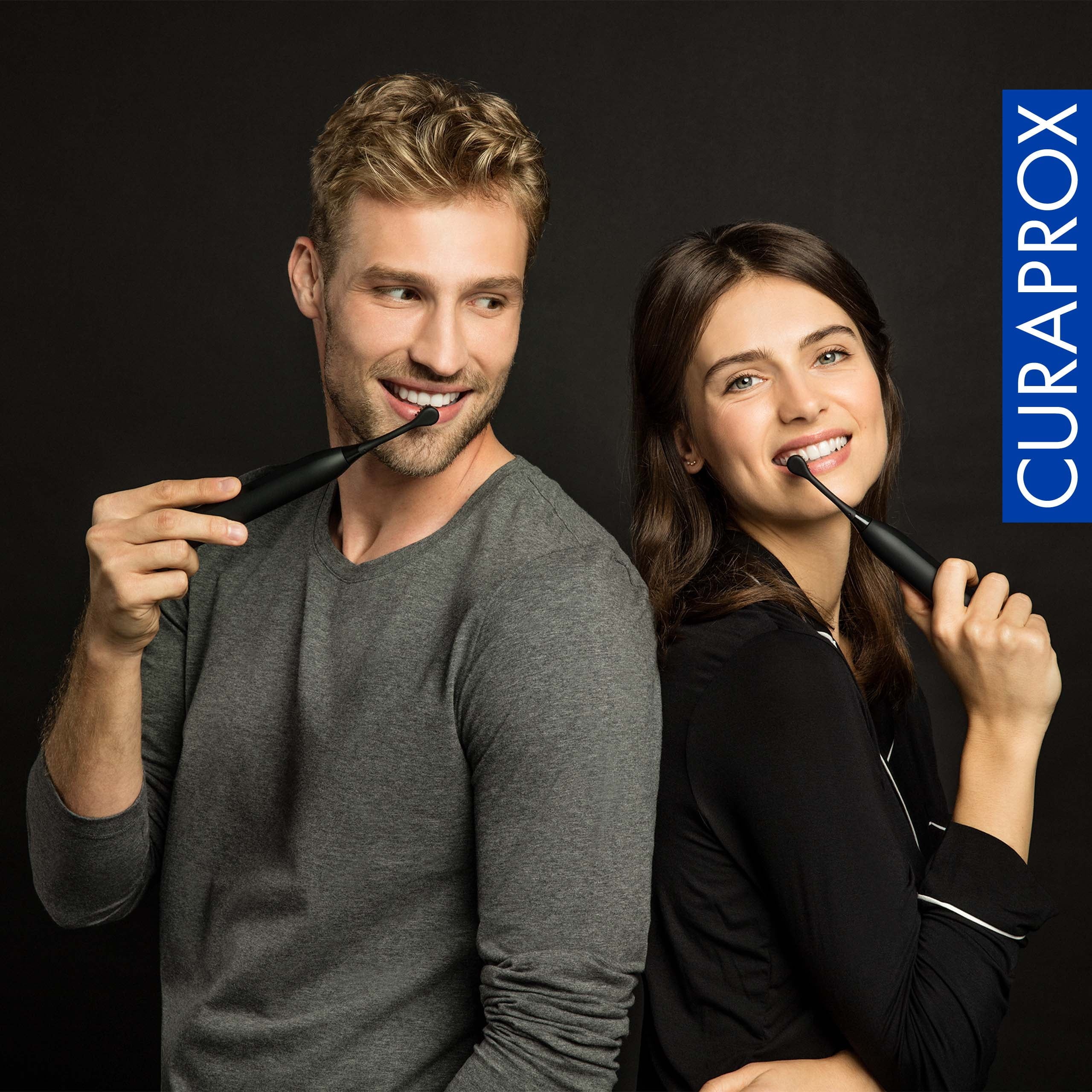 Hydrosonic Black Is White – Sonic Toothbrush for Simple, Powerful Oral Health