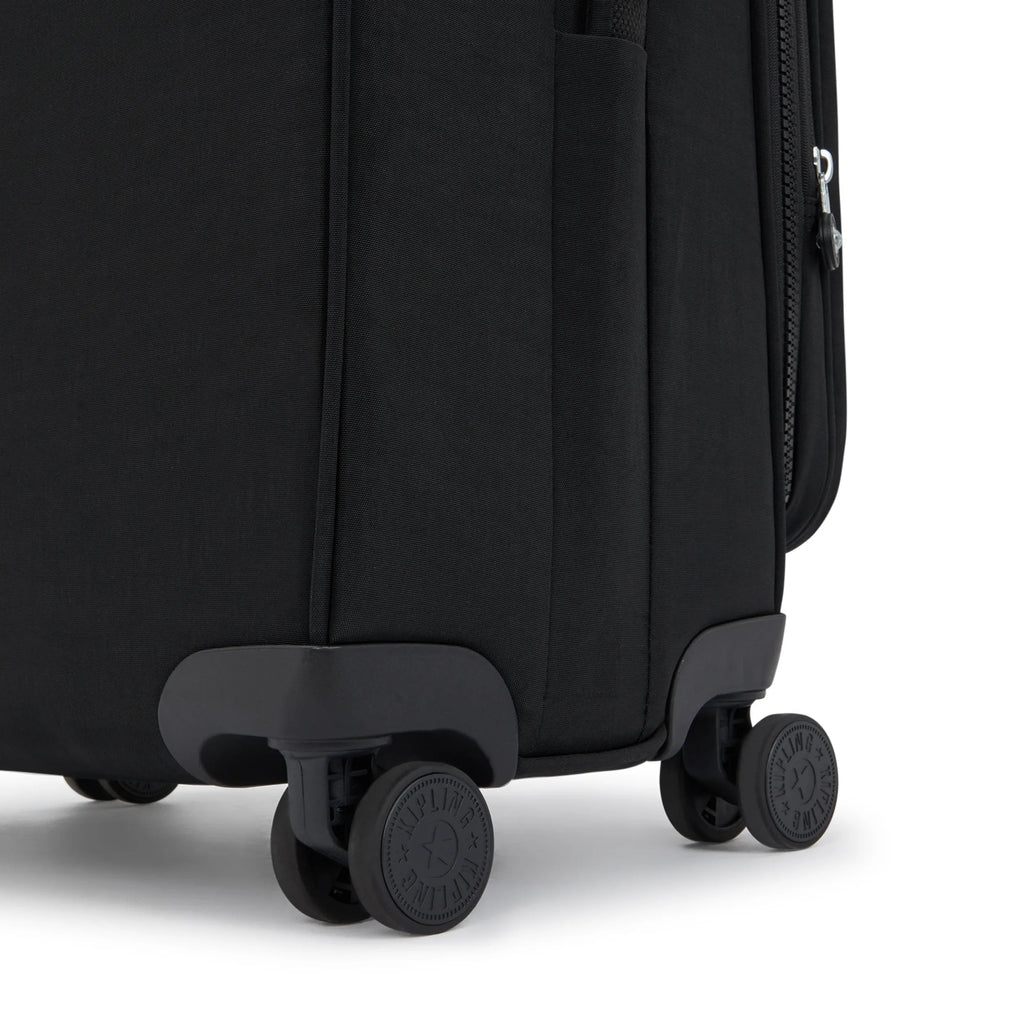 New Youri Spin Medium 4 Wheeled Rolling Luggage Black Noir
