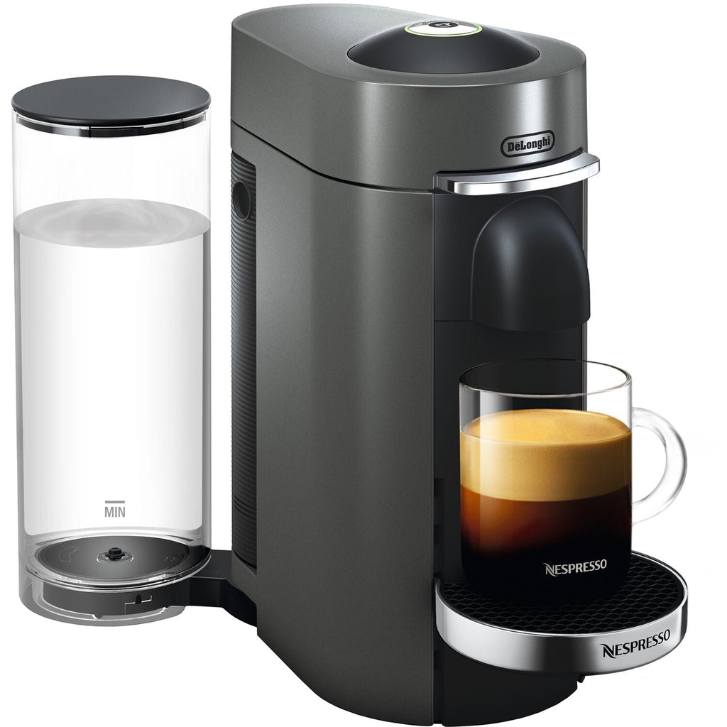 Vertuo Plus Deluxe Coffee &amp; Espresso Machine with Aerocinno, Titan