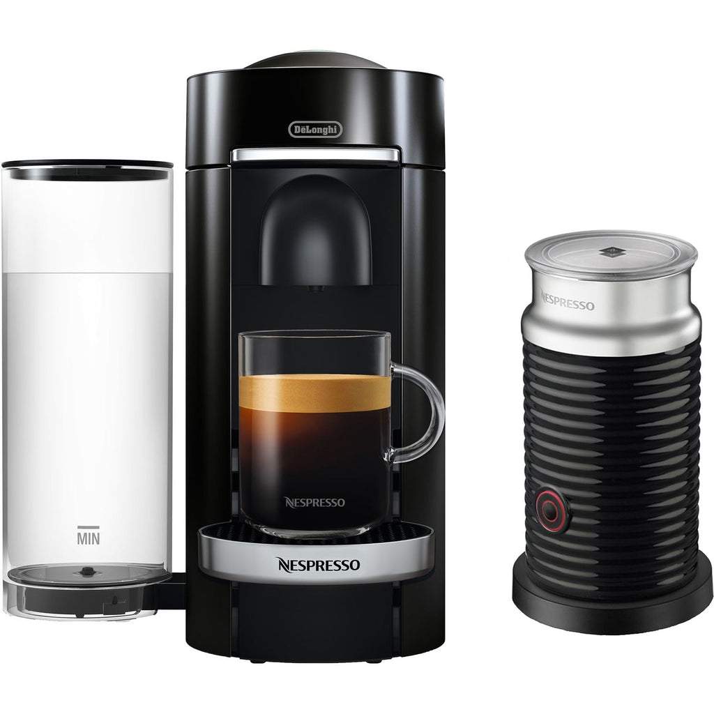 Vertuo Plus Deluxe Coffee &amp; Espresso Machine with Aerocinno, Titan