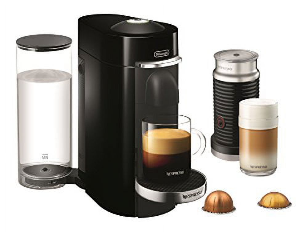 Vertuo Plus Deluxe Coffee &amp; Espresso Machine with Aerocinno, Titan