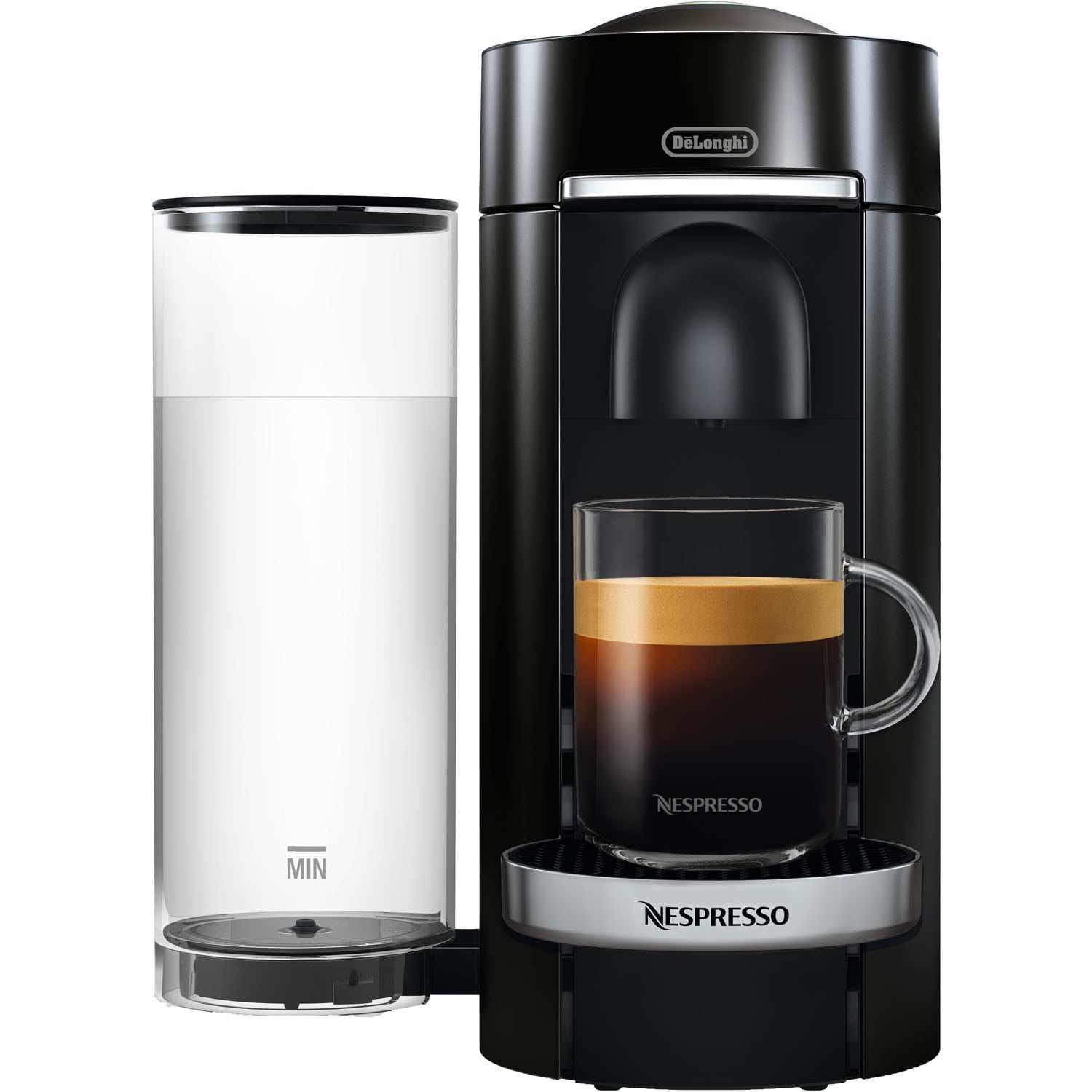 Vertuo Plus Deluxe Coffee &amp; Espresso Machine with Aerocinno, Titan