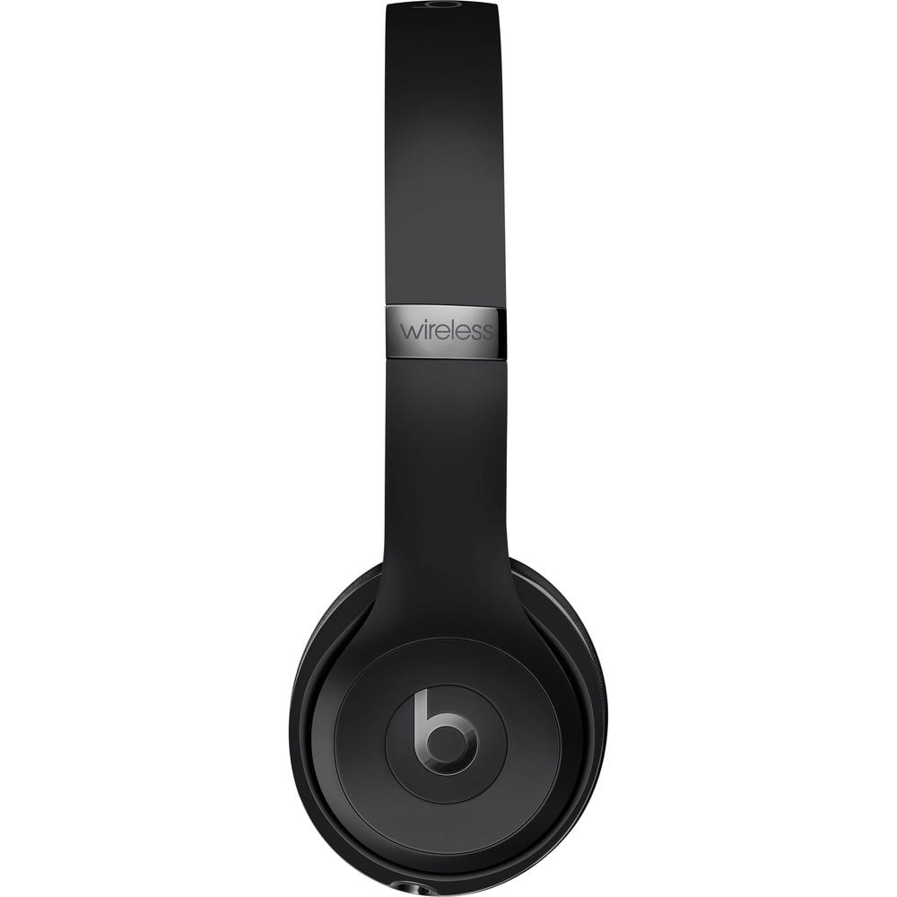 Solo3 Wireless On-Ear Headphones (Matte Black) Bundle